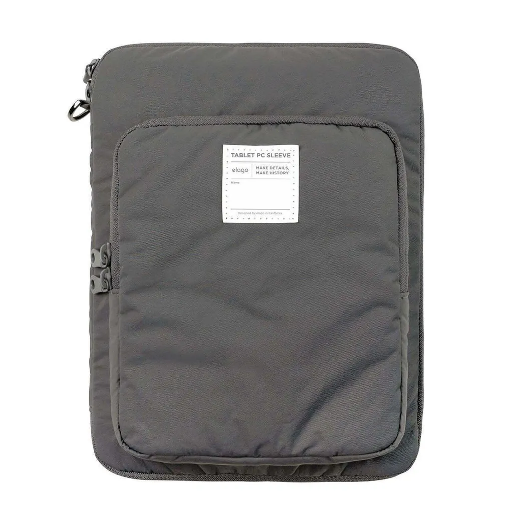 Housse iPad 11 Gris foncé parfaite pour les déplacements et le bureau