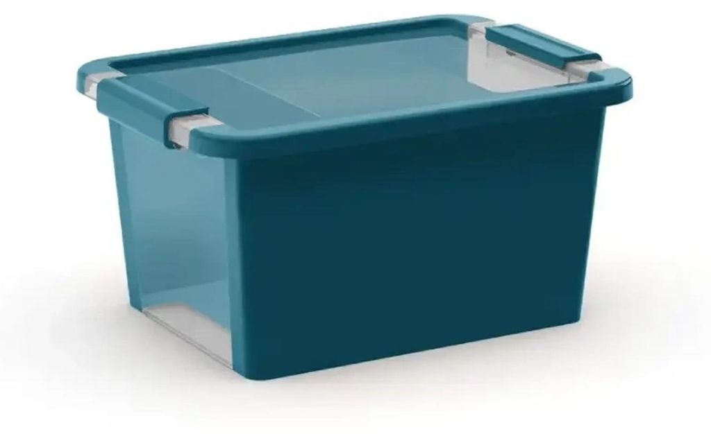Boîte en plastique KIS Bi Box S Bleu / Transparent Image du produit 