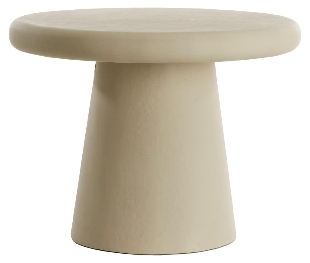 Light&living Couchtisch Ø60x45 cm KULONA beige