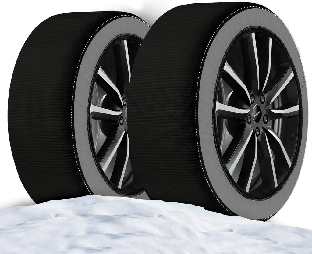 DAC Easy GO 3D Taglia M - Catene da Neve Tessili Omologate EN 16662-1 - 2