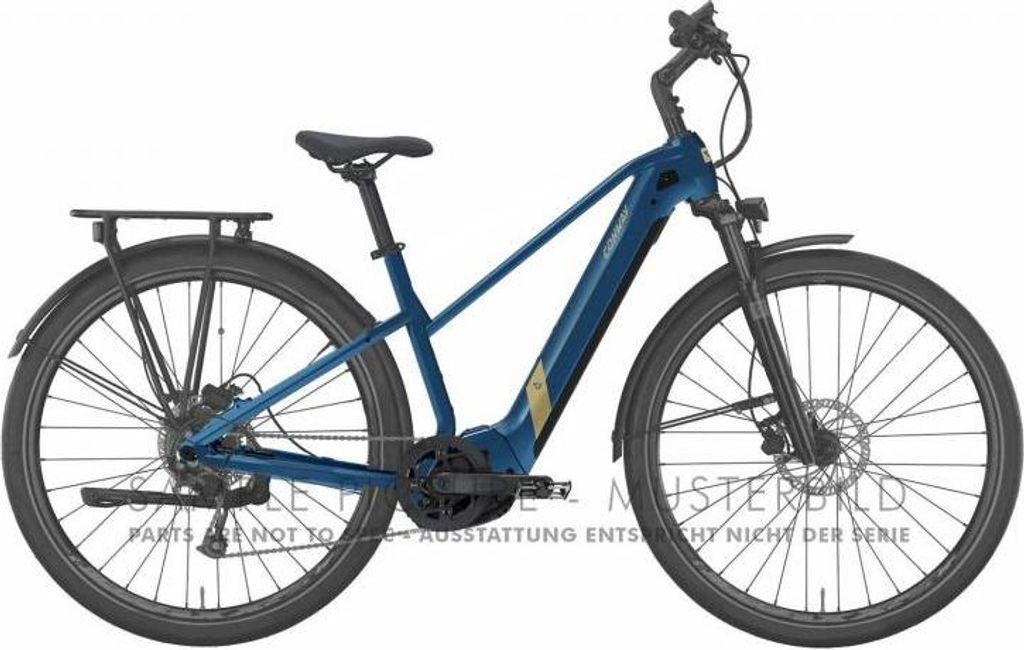 CONWAY Cairon T 2.0 625, Trapez, 28", blue metallic / desert matt, 9-Gang TEK...