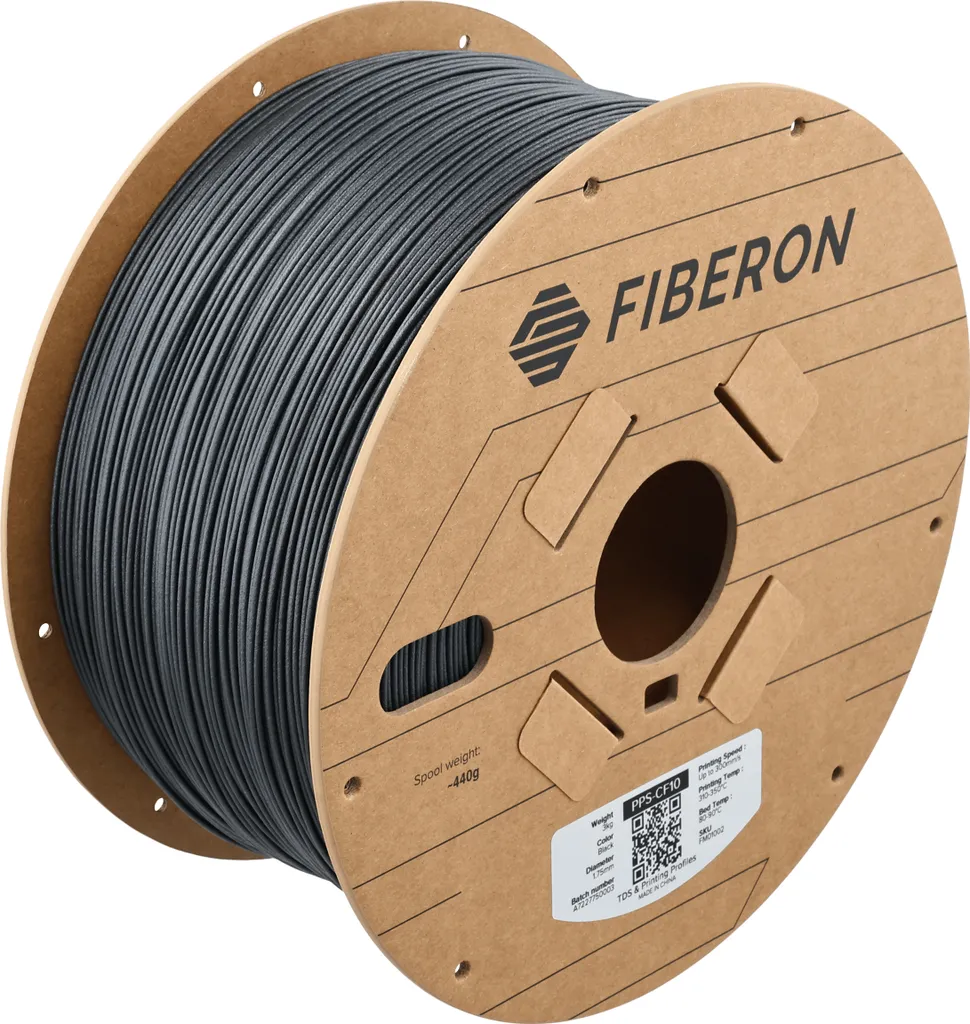 Filament PPS-CF10 Fiberon 1.75mm 3kg : Stop aux Déformations de Chaleur