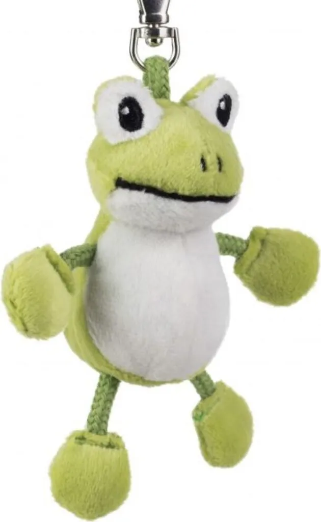 Idea Regalo Portachiavi Rana Schaffer Quark | Peluche da Collezione 12cm