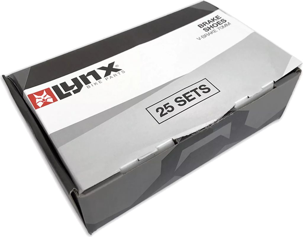 Szczęki hamulcowe Lynx V-Brems 70 mm czarne 25 zestawów Zdjęcie produktu 