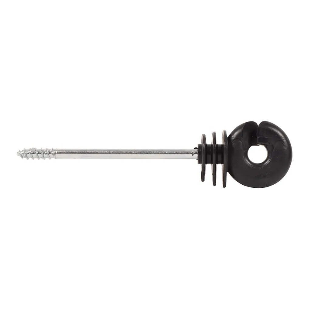 Isolateurs de clôture électrique à vis pour bois 10 cm sans noyau - 20x
