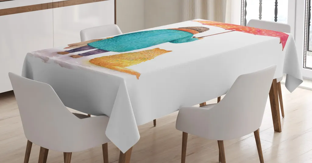 Tovaglia Hi-Tech ABAKUHAUS 140x200 - Idrorepellente e Antimacchia