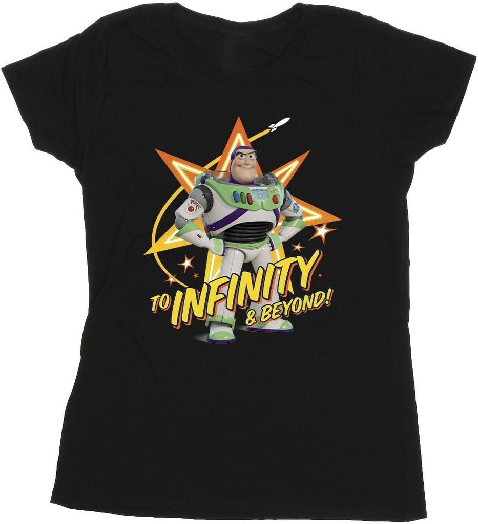 Disney - "Toy Story To Infinity" T-Shirt für Damen BI44290 (M) (Schwarz)