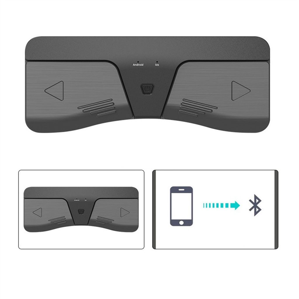 Smart Wireless Fuß Pedal Musik Seite Turner, Tragbare Produktbild 2