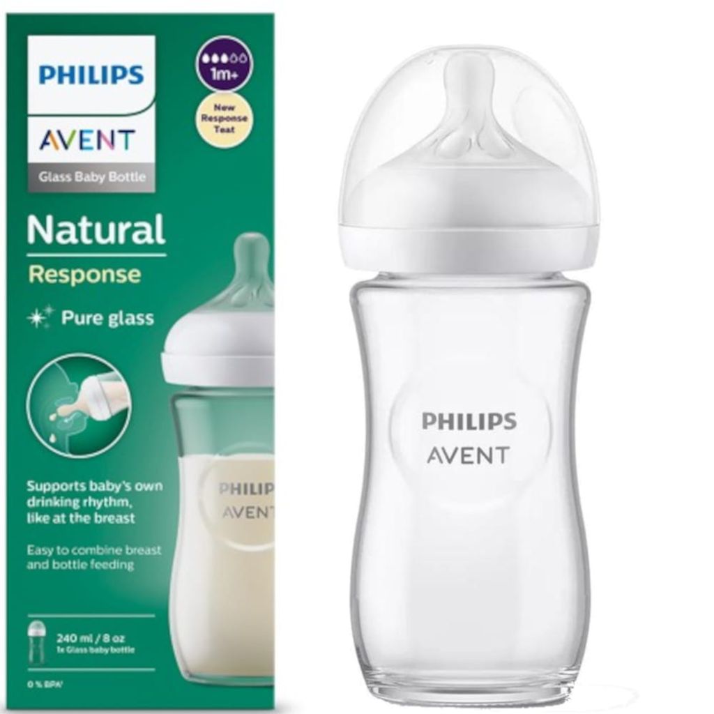 Avent Natural Response Flasche 240 ml +1m Glas
