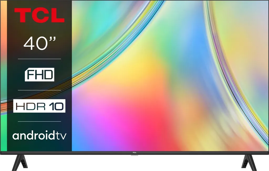 TV 101 cm TCL 40S5400A Full HD HDR avec Dolby Audio et Design Slim