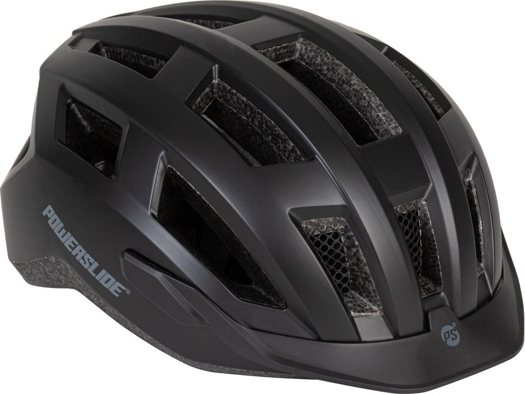 Powerslide Helm Fitness Classic Black, für Herren und Damen, Inline Skates, Fahrrad, Scooter in schwarz
