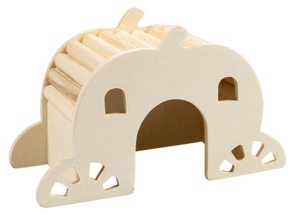 Duvoplus Brückenhaus aus Holz - 22 x 7,8 x 13cm