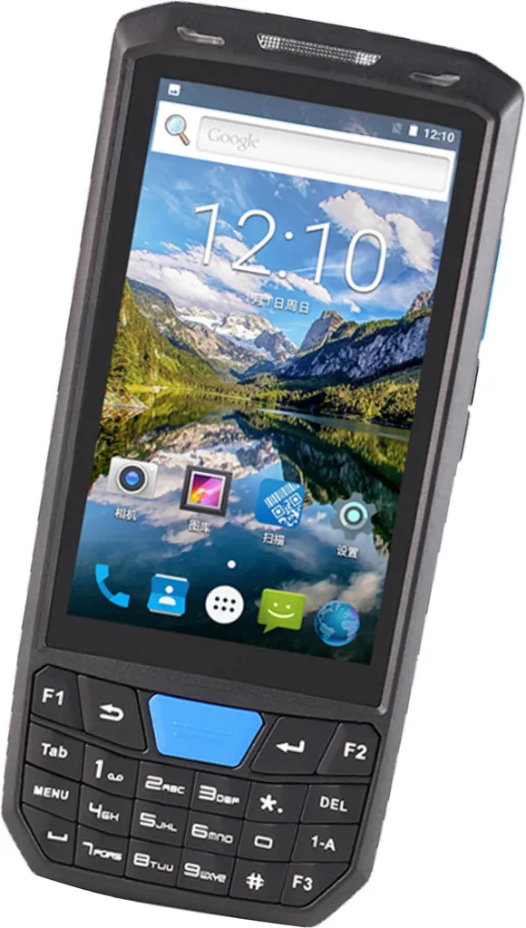 Terminal POS Android 13 PDA Lecteur Code-Barres 2D 4G WiFi BT Écran 4,5" - 7