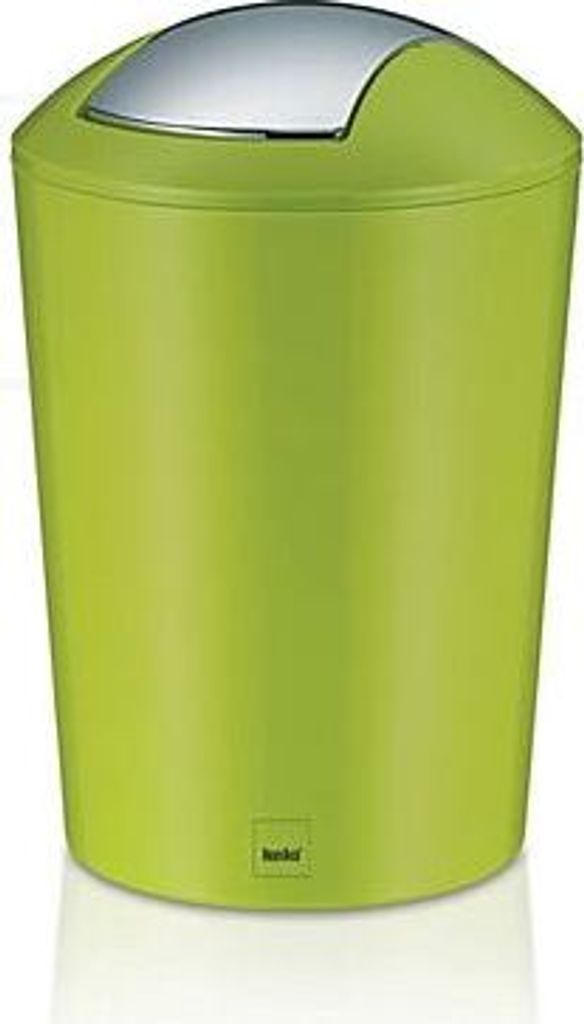 Kela Schwingdeckeleimer Marta Kunststoff grün 29cm 19,5cmØ 5l, 22771