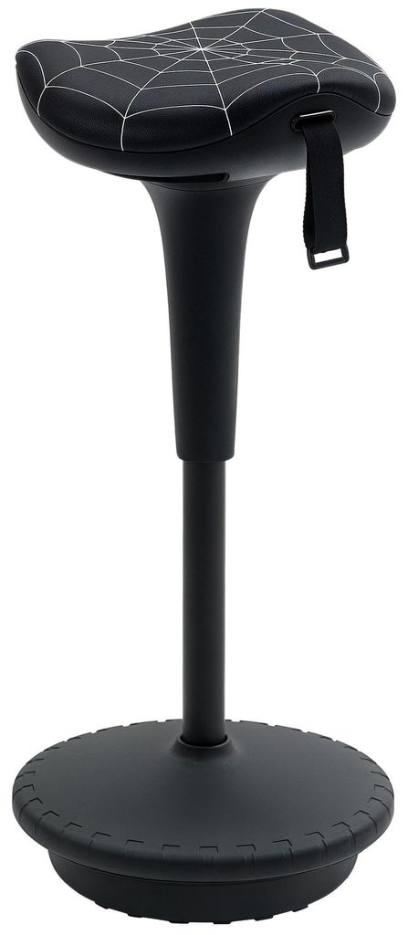 Vinsetto Bürohocker mit Schwenkfunktion, ergonomischer Hocker, höhenverstellbar