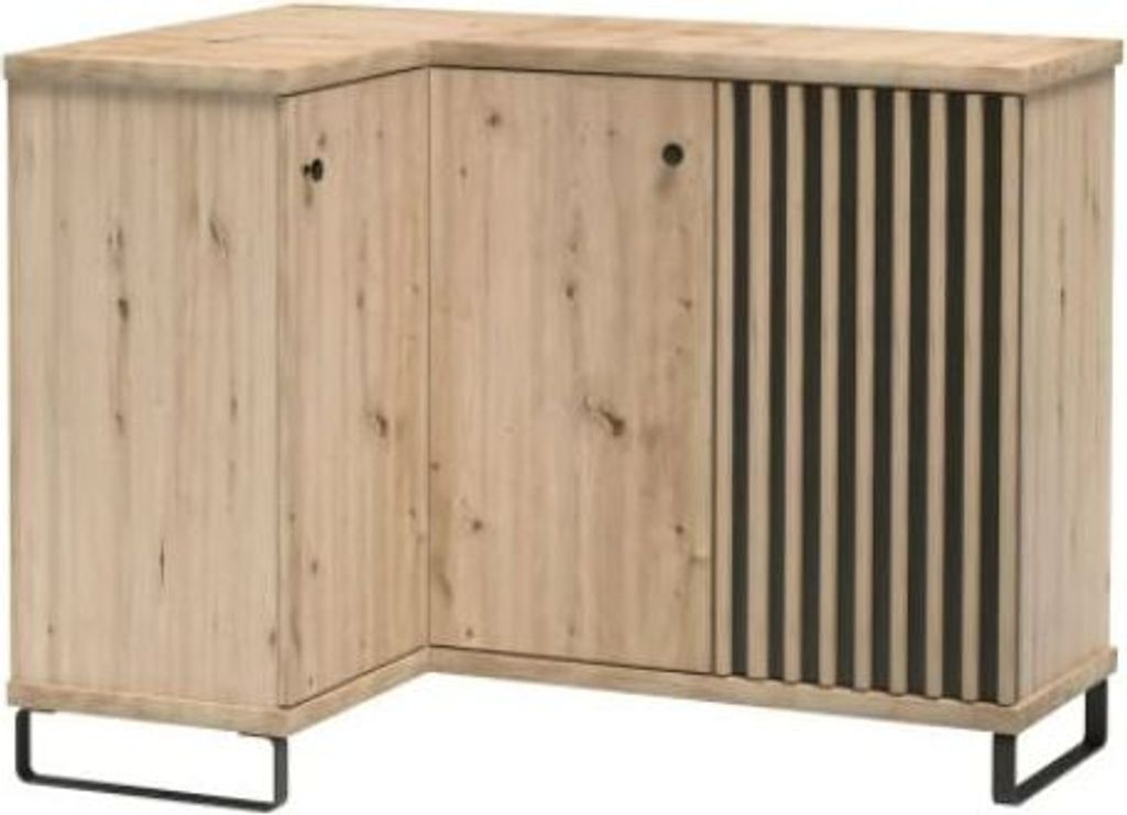 Minio, Commode d'angle "CALI 12", avec pieds en métal, Image du produit 