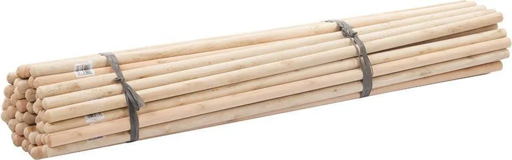 Grand manche à balai 1220 mm pour entretien industriel, pack de 50 pcs