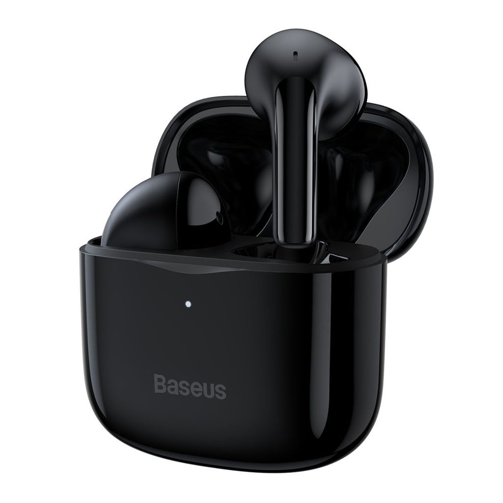 Baseus E3 Drahtlose Bluetooth Kopfhrer 5.0 Tws In-Ear Wasserdicht Ip64 Schwarz (Ngtw080001)