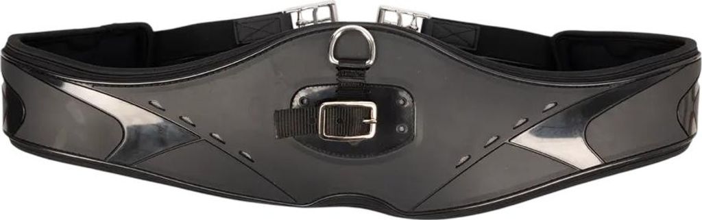 Hy - Sprunggurt "ProReaction" Ventiliert, TPU BZ6486 (152,4 cm) (Schwarz)