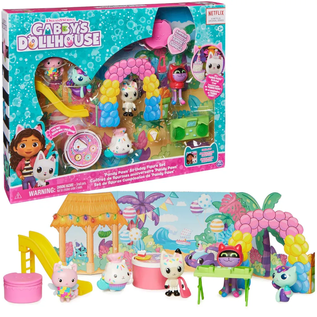 Coffret de Jeux Gabby's Dollhouse pour Imaginer des Histoires de Chats