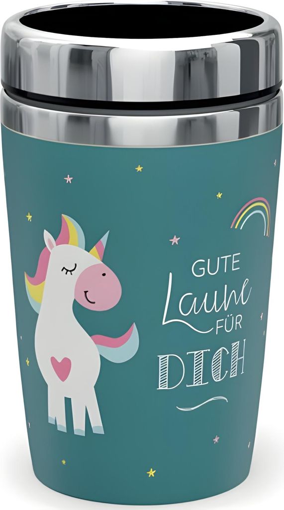 Thermobecher to go 240ml, Doppelwand-Edelstahleinsatz Motiv Produktbild 