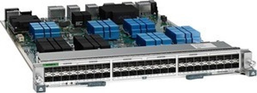 Cisco Nexus 7000 F3, 1000,10000 Mbit/s, SFP, SFP+, 64000 Eintragungen, 10 Gbit/s, 720 Mpps, 480 Gbit/s