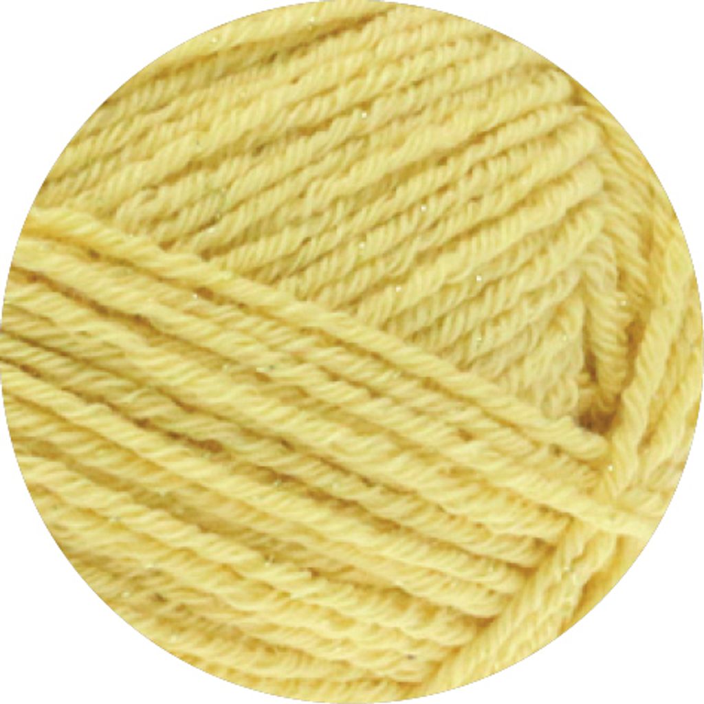 Lana Grossa - Meilenweit 4-fach 50g Solo Cotone Stella 3603 gelb