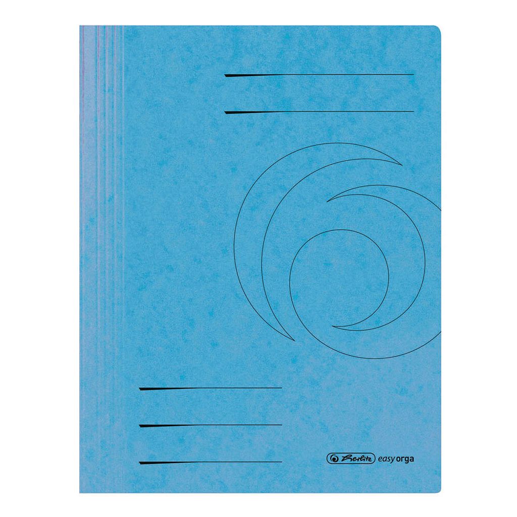 herlitz Schnellhefter - DIN A4 - Quality-Karton - hellblau - 25 Stück