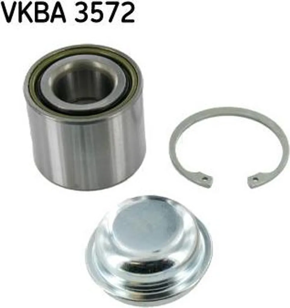 Supprimez le Bruit de Roue Agila A avec le Roulement SKF VKBA 3572