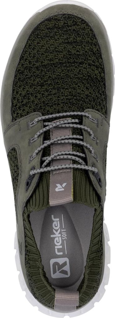 Rieker Herren Sneaker Strick Slipper mit Gummizug und losen Produktbild 
