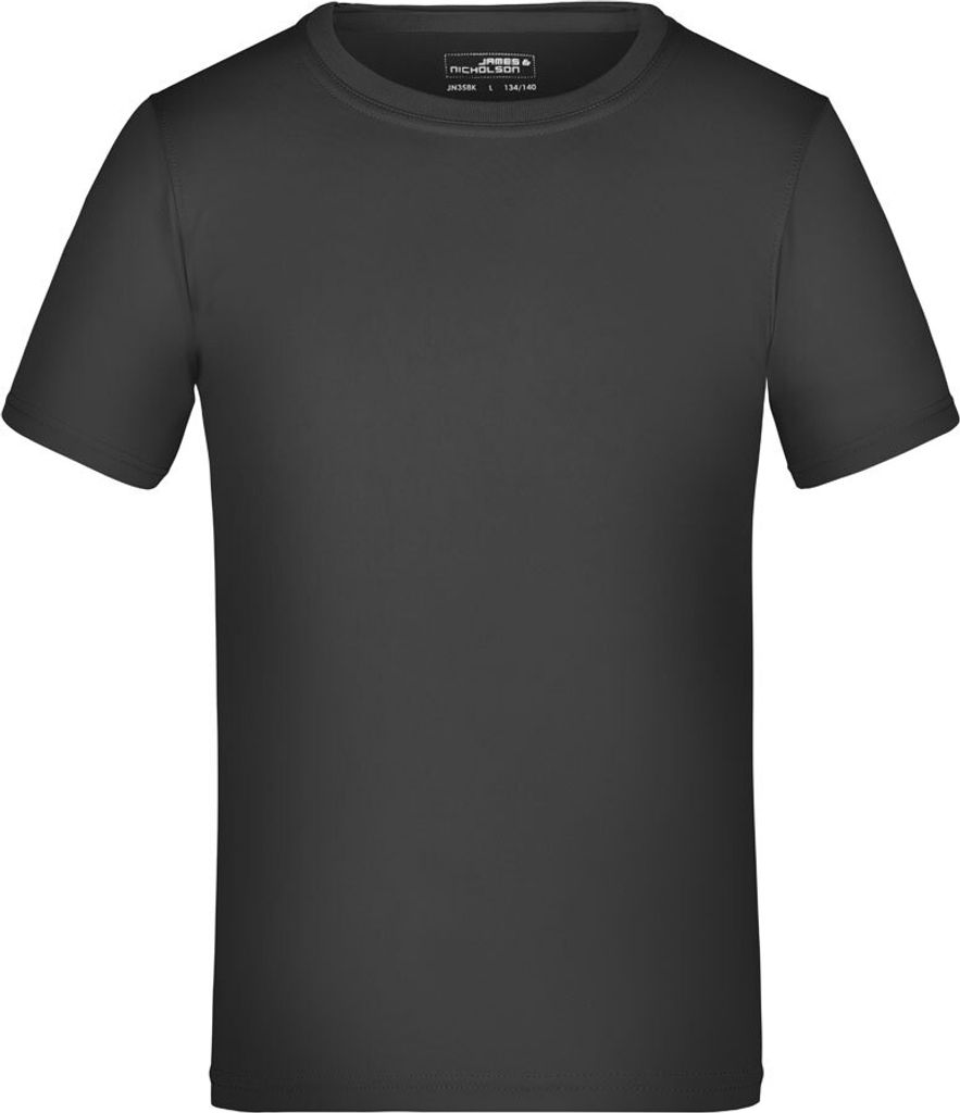 Funktions T-Shirt für Freizeit und Sport black, Gr. L