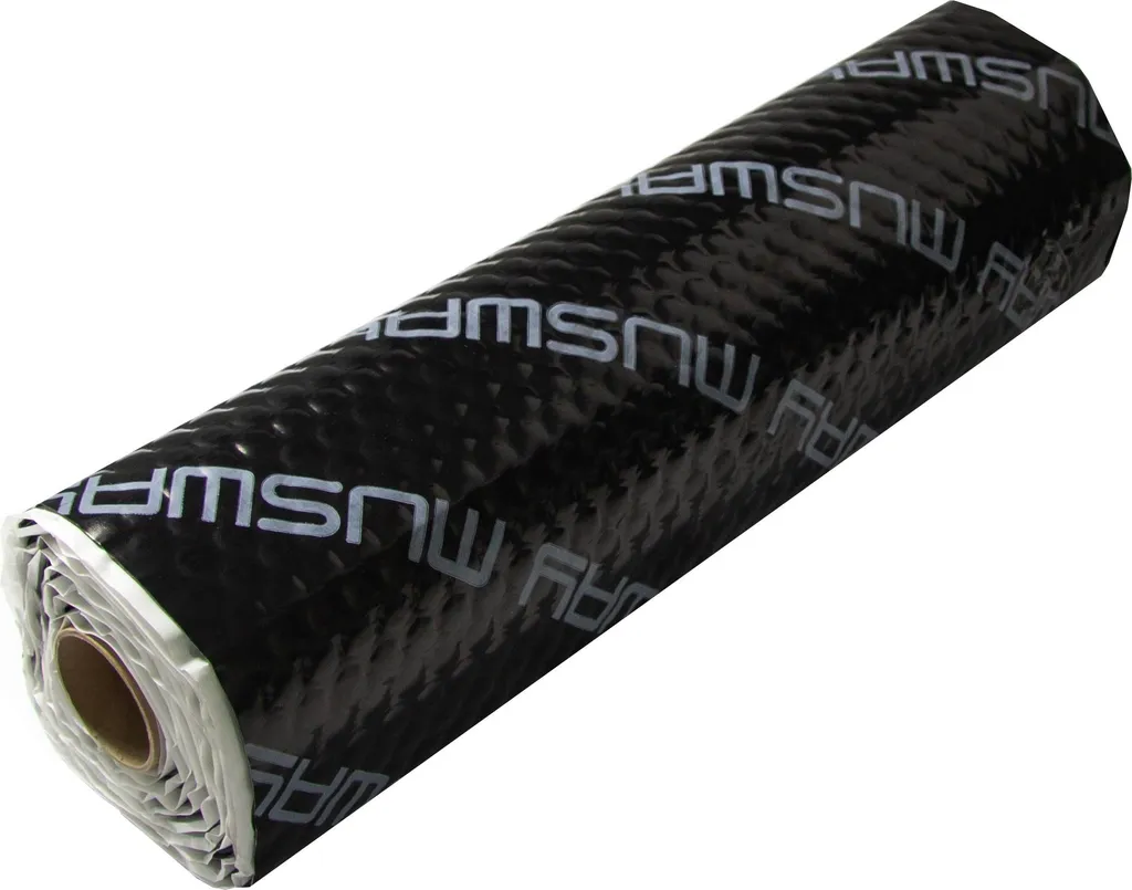 Stopper bruits de route avec isolant alu butyle 2,5 mm MUSWAY MW-AB2.5