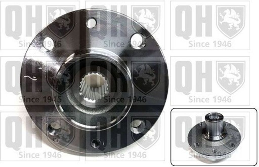 QUINTON HAZELL QWH194 Radnabe Vorne für RENAULT LOGAN I Kombi (KS) 4-Loch Ø100mm Lochkreis