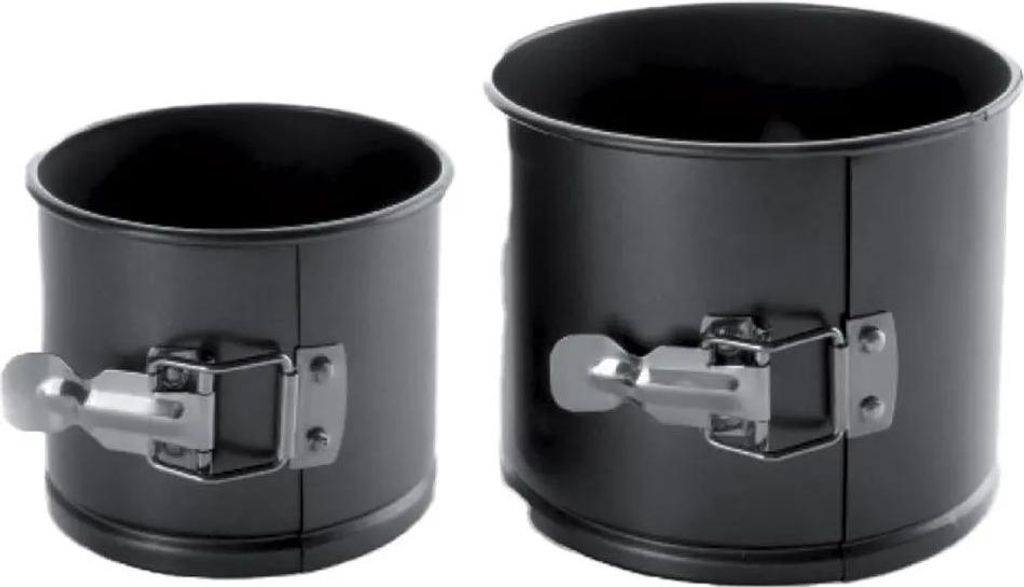 Ibili 826712, Kuchenform, Rund, Schwarz, 120 mm, 120 mm, 100 mm