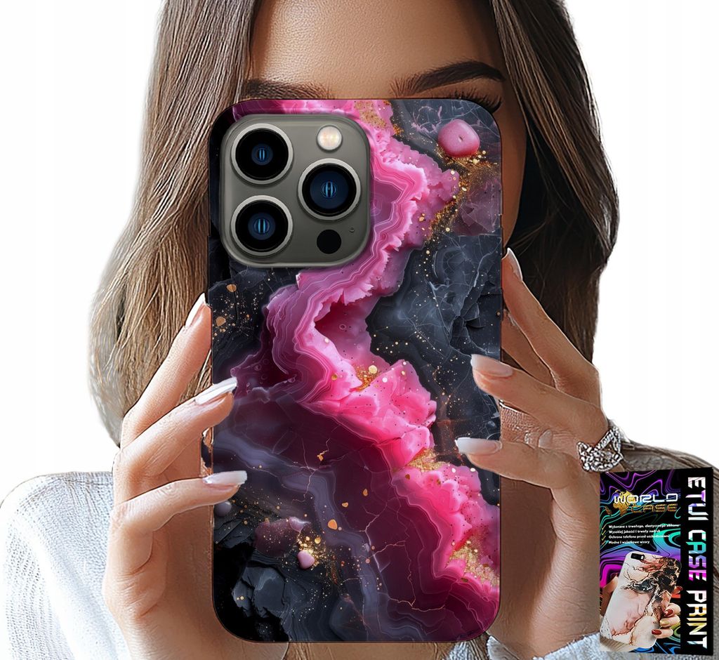 Hülle Für Iphone 14 Pro Max - Rosa Marmorrücken, Modische Designs