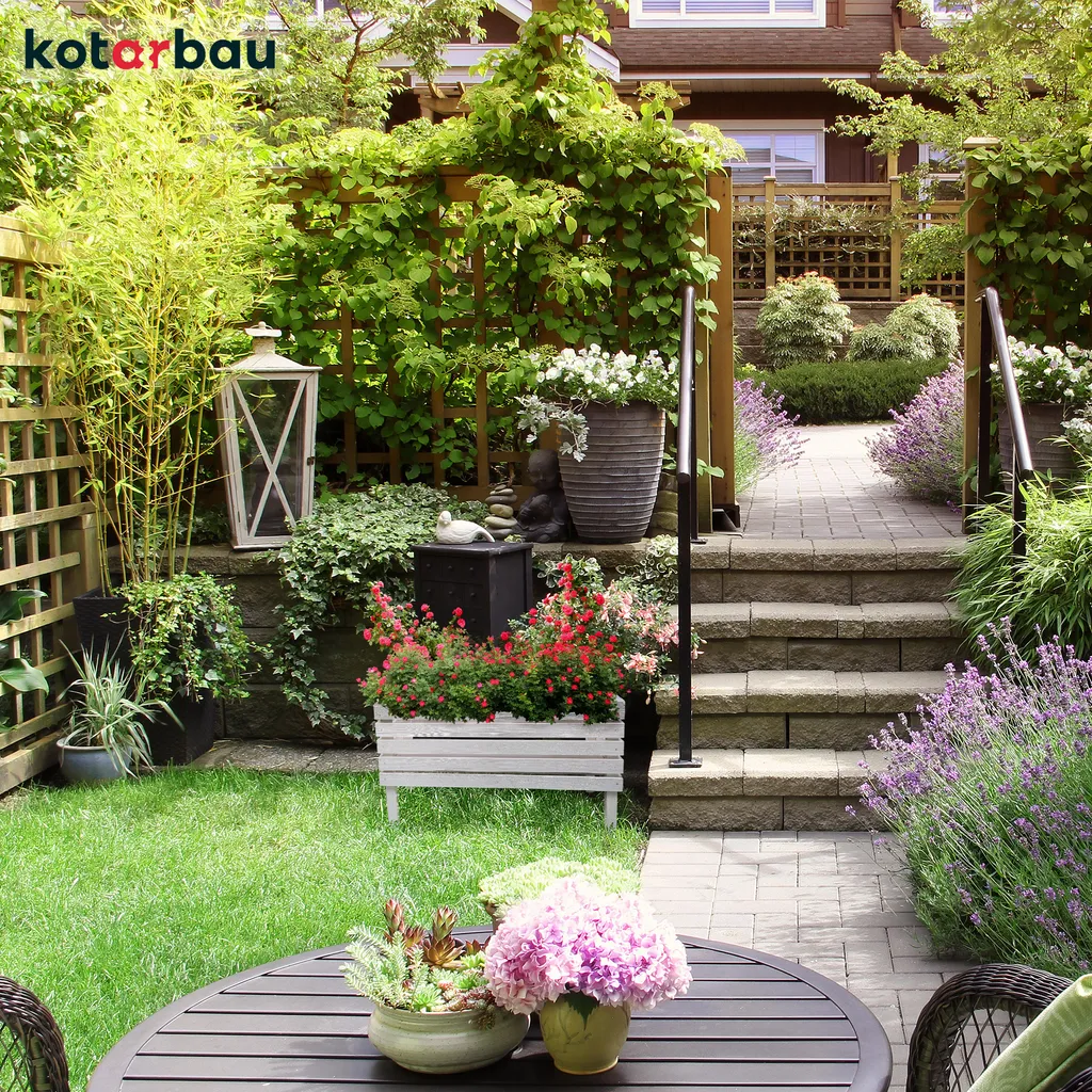 Pot de fleurs en bois surélevé pour jardiner sans mal de dos 64 cm - 6
