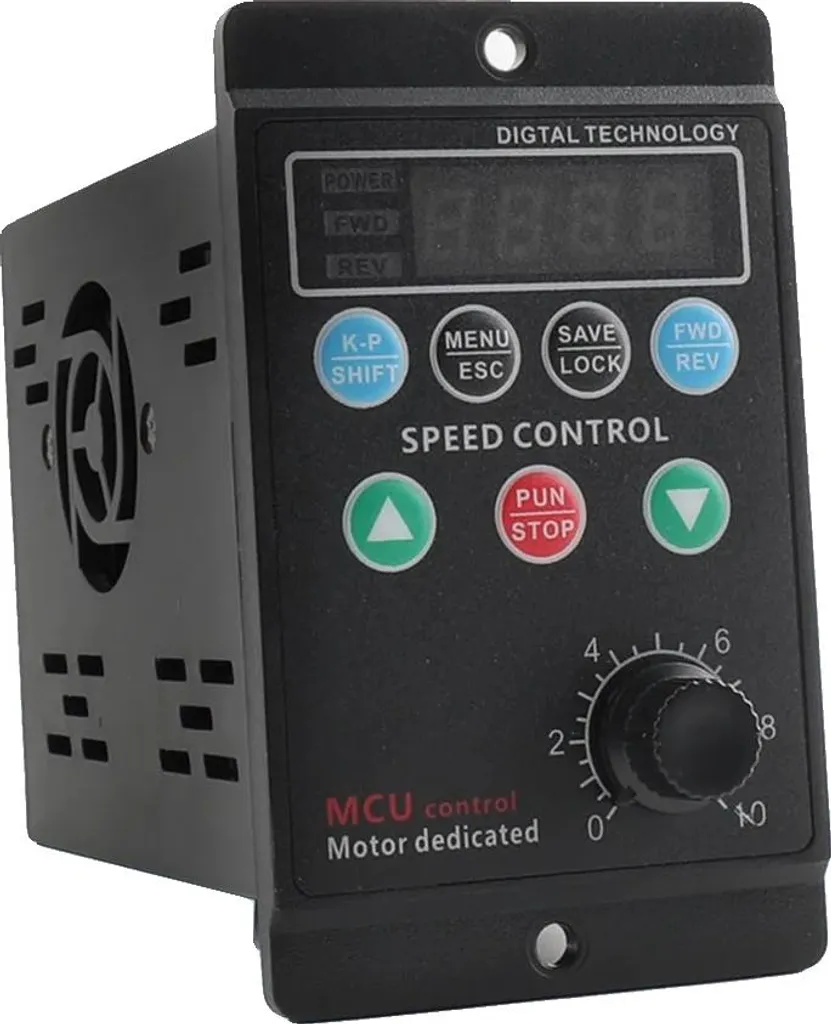Variateur de Fréquence 750W 220V Monophasé vers Triphasé VFD Série X
