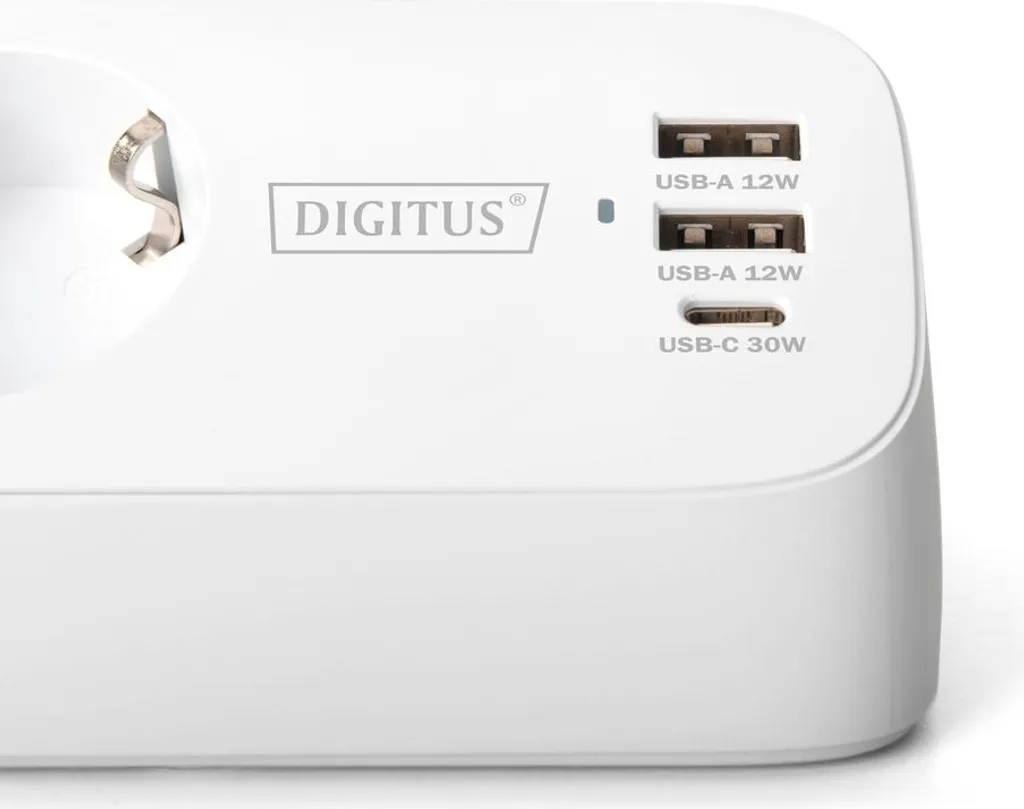 Multiprise compacte 2 prises pour éviter les chargeurs encombrants