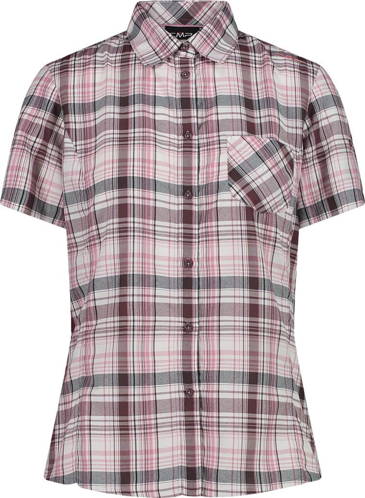Cmp Woman Shirt Bianco-Plum-Fard 36
