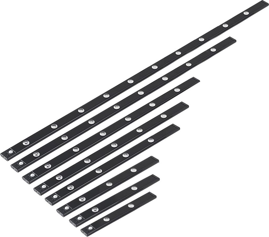 Wiederaufladbarer LED-Lichtstreifen (60 cm) – 3 Farbmodi, Bewegungsmelder, Küchen- & Schrankbeleuchtung