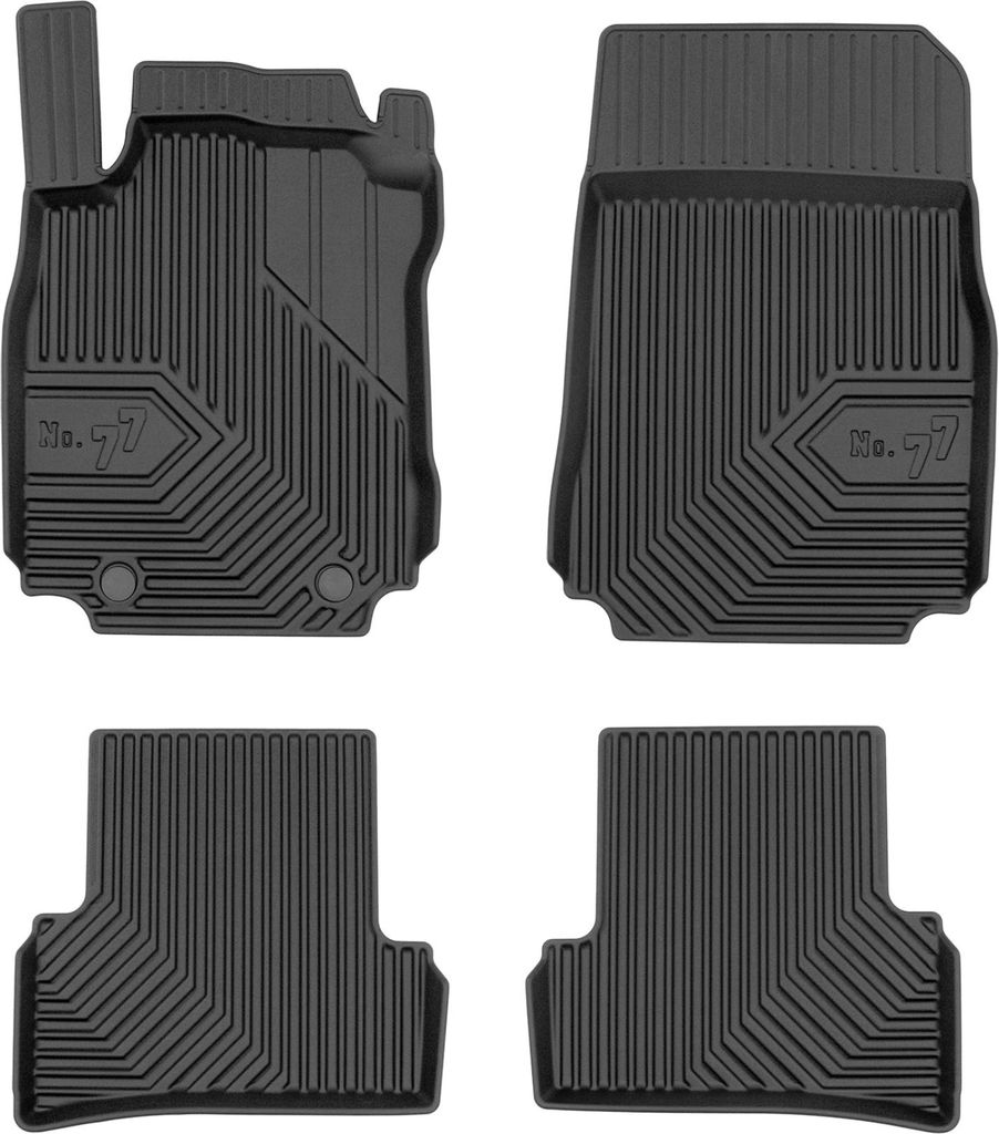 FROGUM Gummimatten Autofussmatten für Renault Modus 2004-2012