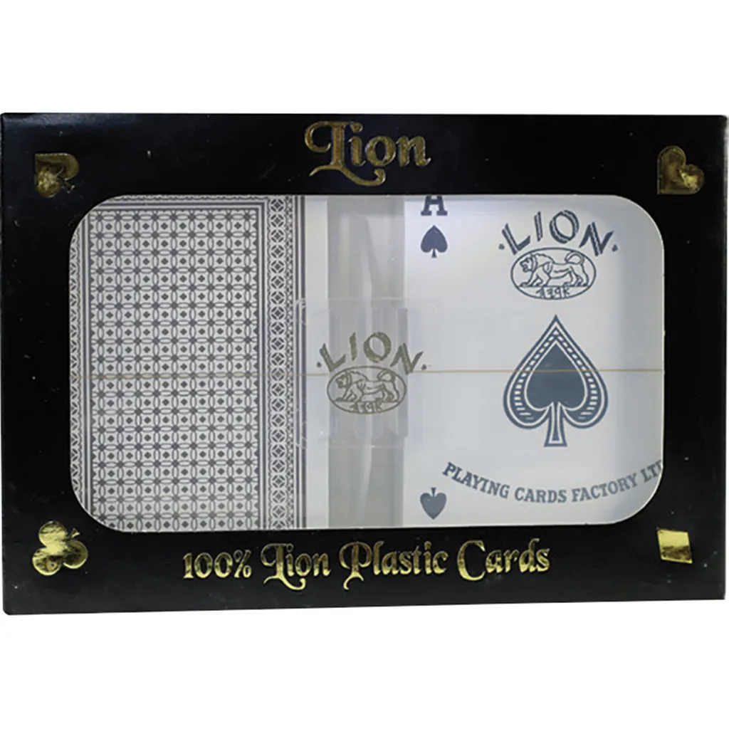 Jeux de cartes Poke Lion-Games en étui rigide Duobox - Qualité supérieure pro