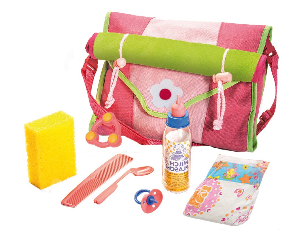 HELESS Wickeltasche mit viel Zubehör für Puppenmamas