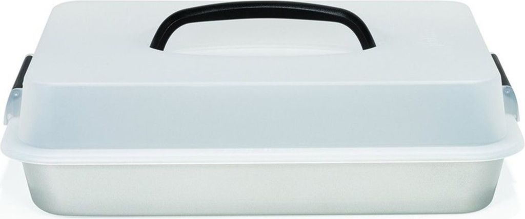 Patisse Kuchenform mit Deckel 35x24cm Silver-top P03689
