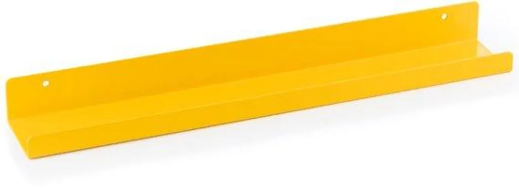Support mural pour plaque métal jaune universel - Accessoire de pose