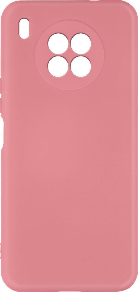 Avizar, Soft-Touch Hülle Honor 50 Lite halbsteif Silikon rutschfest, Rosa