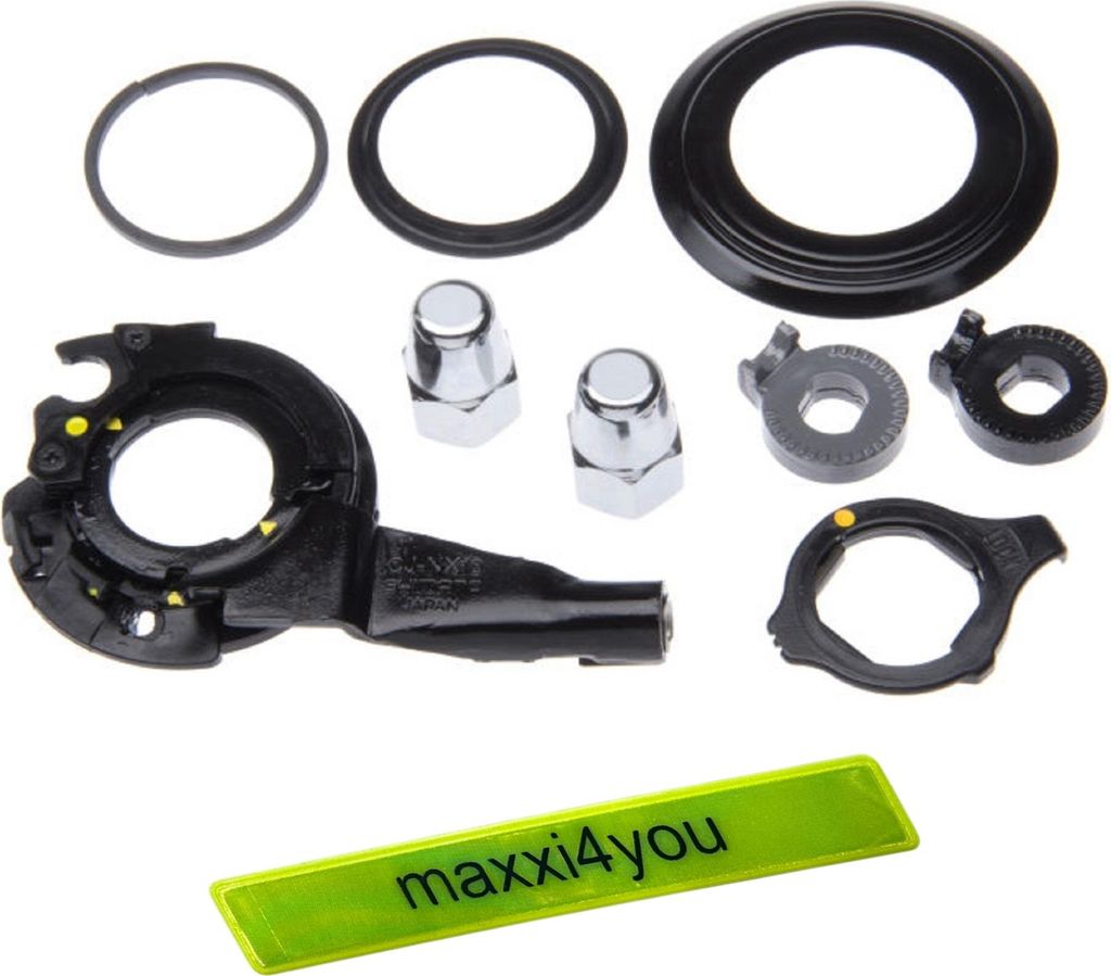 Angebot Set / Zubehör für Schalteinheit Shimano Getriebenabe Nexus 7-Gang CJ-NX10 inkl. maxxi4you Reflexband