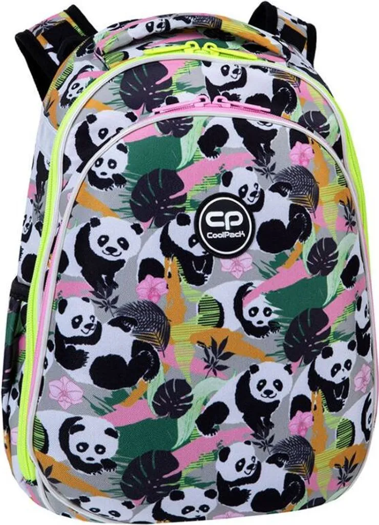 Sac à dos scolaire Coolpack Turtle Panda Gang - Design original et robuste