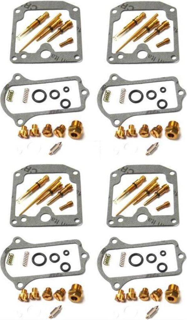4x Vergaser-Reparatursatz für KAWASAKI KZ 650 B C D Series Z 650 B C