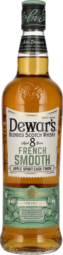 Dewar's 8 Years Old French Smooth Apple Spirit Drink 40% Vol. 0,7l